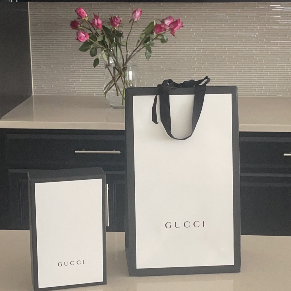Gucci Authentic Empty Gift Box  Paper Bag